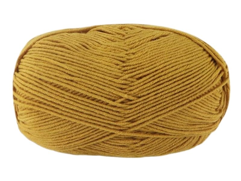Fil coton au lait pour layette et amigurumi : 5 pelotes douces de 120m
