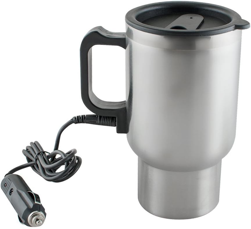 AEC Stainless Steel Thermos Cup - 1 Piece, Silver, 450 ml