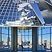 rabbitgoo Vinilo Espejo para Ventanas Unidireccional Lámina Electricidad Estatica Protector Solar Privacidad...