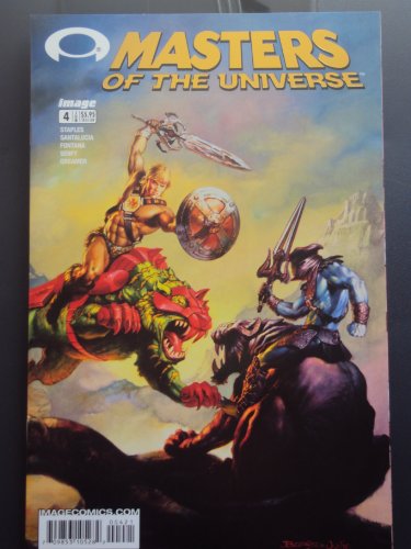 MASTER OF THE UNIVERSE COMIC BOOK # 4 IMAGE COMICS BORIS AND JULIE COVER