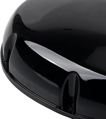 Miniatura 6 de Tapa para filtro de entrada de aire negro brillante y vívido compatible con H-onda Shadow ACE VT 400 750 VT750 VT400 1997-2003 (plástico ABS)