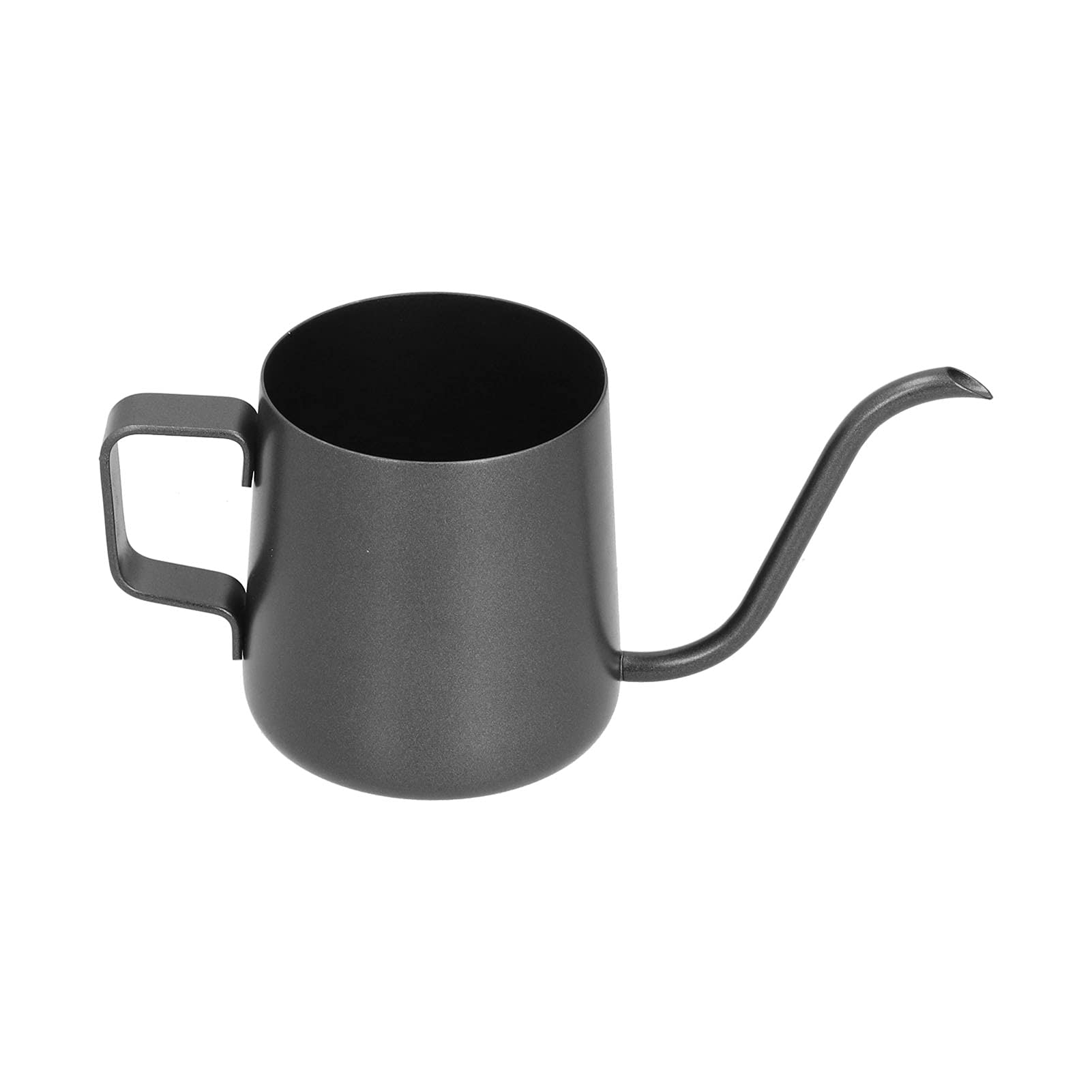 Stainless Steel Gooseneck Spout Coffee Kettle Pour Over Pot Black for Home Office Camping