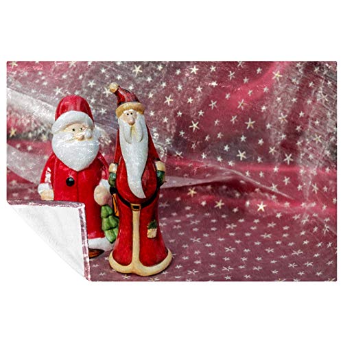 Couverture douce Père Noël : plaid chaud contre le froid - 2