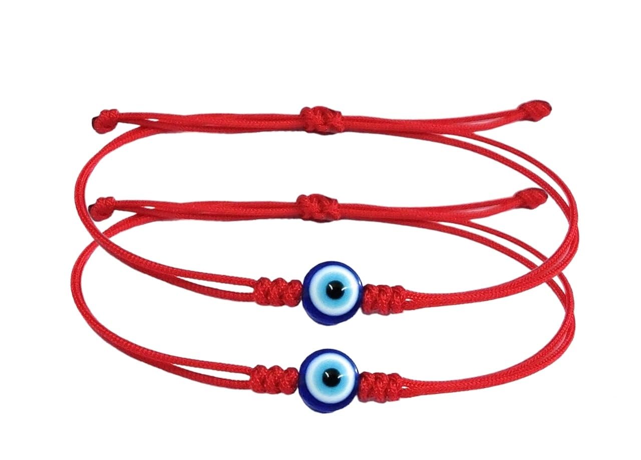 Evil Eye Red Thread Bracelet Nazar Battu 2 2 Red