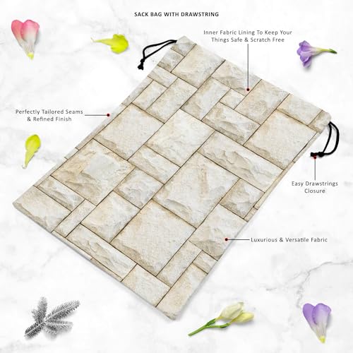 Image of ArtzFolio Abstract Surface D1 | Reusable Sack Bag | Bag for Gym, Storage, Vegetable & Travel