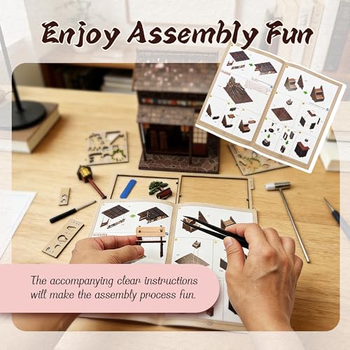Lynnuo Sakura Tea Pavilion Book Nook Kit thumbnail 3
