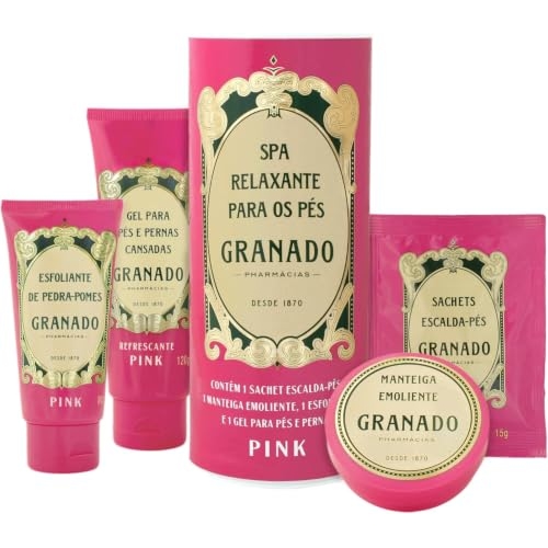Granado Kit Pink Spa Relaxante Para os Pés Granado Kit Pink Spa Relaxante Para os Pés