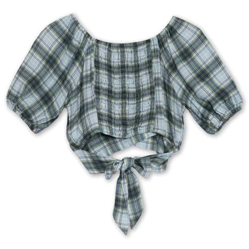 Speechless Girls' Rayon Gauze Crop Top2