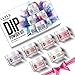 Dip Powder Set Dipping Powder Refill Set 6 Dip Powder Colors 25g/0.83oz for Nail Dip Kit Easy Use for Nail Dipping Powder Starter Kit No UV/LED Lamp Needed