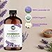 NaturoBliss Lavender Essential Oil with Glass Dropper - 100% Pure and Natural - Essential Oils for Diffuser, Aromatherapy, Soap and Candle Making, Lavender Essential Oil Pure, Lavender Oil, 4 Fl Oz