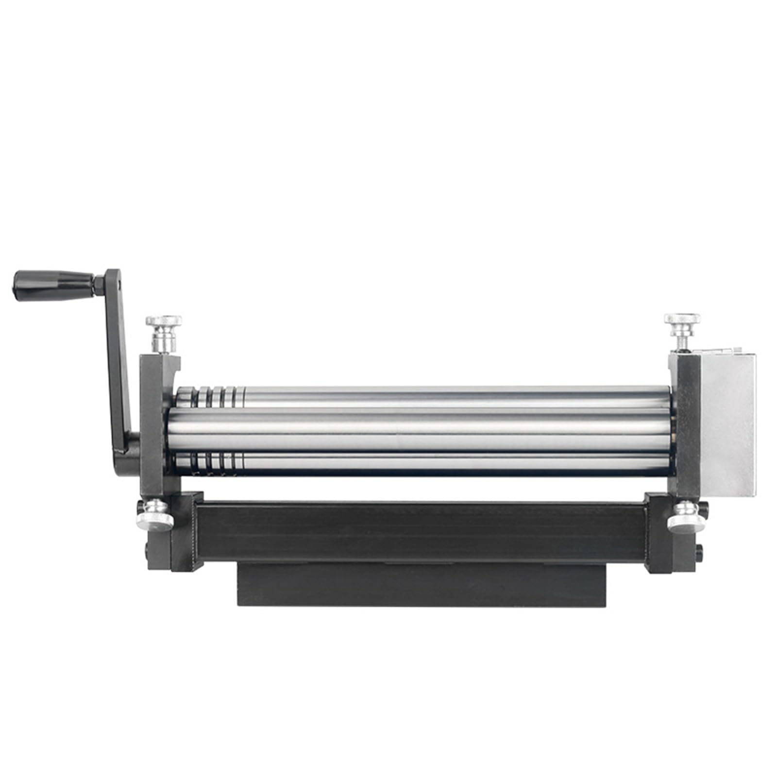 Cette cintreuse Manuelle de tôles, Outil de cintrage à Rouleaux, cintreuse de tôles, Rayon réglable, Largeur maximale 320 mm