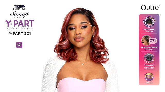Amazon.com : Outre Lace Front Wig - Perfect Hair Line - Swoop