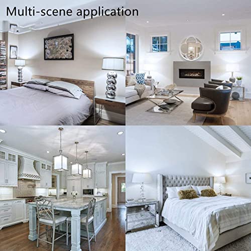 C25 Led Transparent Bulb 1W Ac110V E12 Edison Bulb Candle Holder Base 6500K Cool White Small Filament Bulb For Chandelier Dressing Table Lamp, Pack Of 6 #TOP5