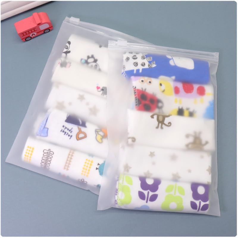 AALFA 5 Flower 5-Pack Cartoon Handkerchiefs - Soft Cotton Baby Towel with Cute Turtle Pattern, Beige, One Size