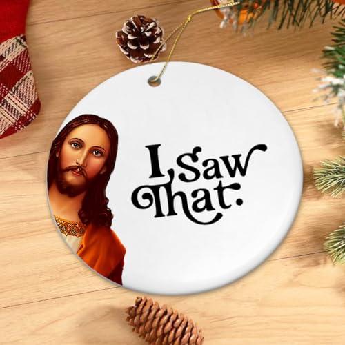 Jesus I Saw that Ornament  - image 2