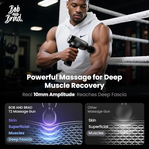 Image of BOB AND BRAD T2 Massage Gun + G100 Pro Vibration Therapy Massager