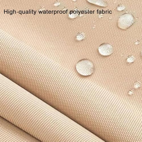 Toile de rechange pour auvent rétractable vert 4x2,5m en polyester avec cantonnière - 5