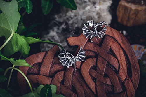 Windalf, orecchini vintage a forma di drago, 18