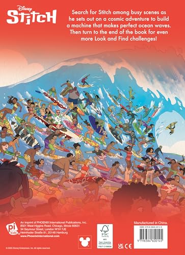 Disney Lilo & Stitch - Where's Stitch? Look and Find Activity Book - PI Kids - Image 2