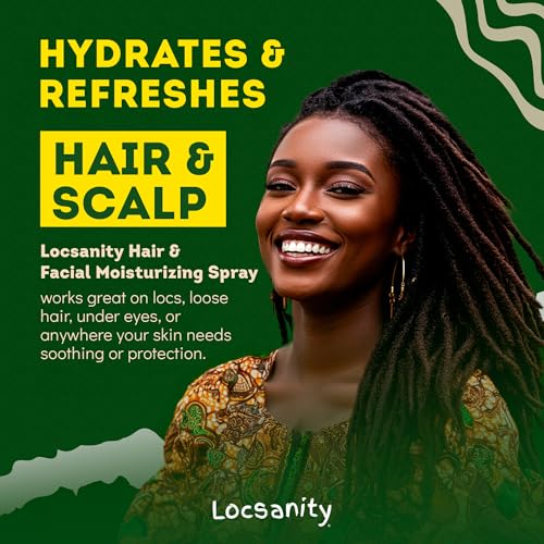 Locsanity Pure Rosewater Spray Facial y para Cabello 8oz miniatura 4