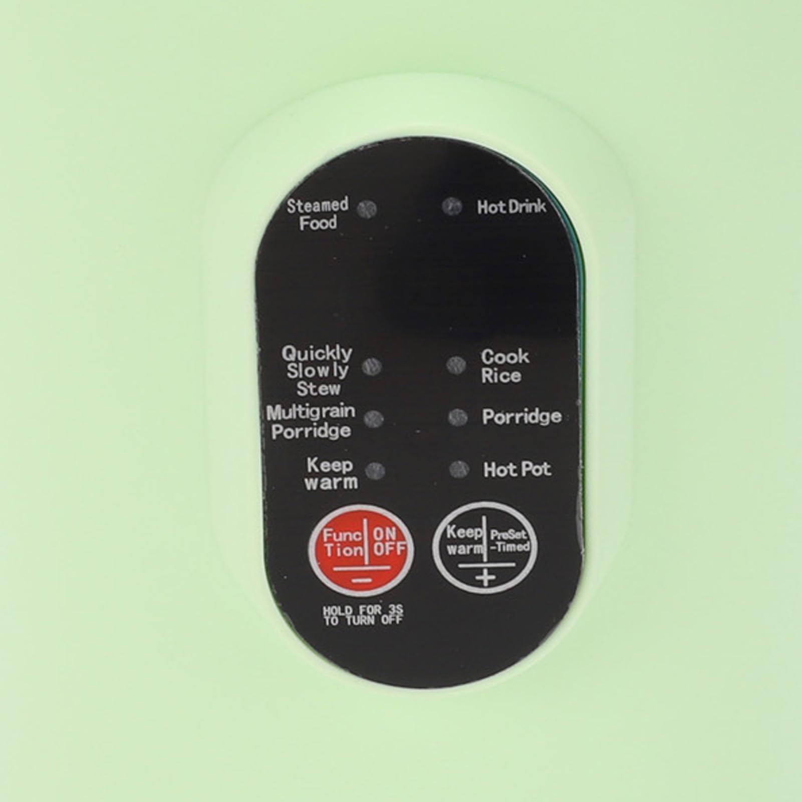 Cuociriso Portatile da 1,6 Litri 8 Funzioni Timer 24 Ore (Spina europea