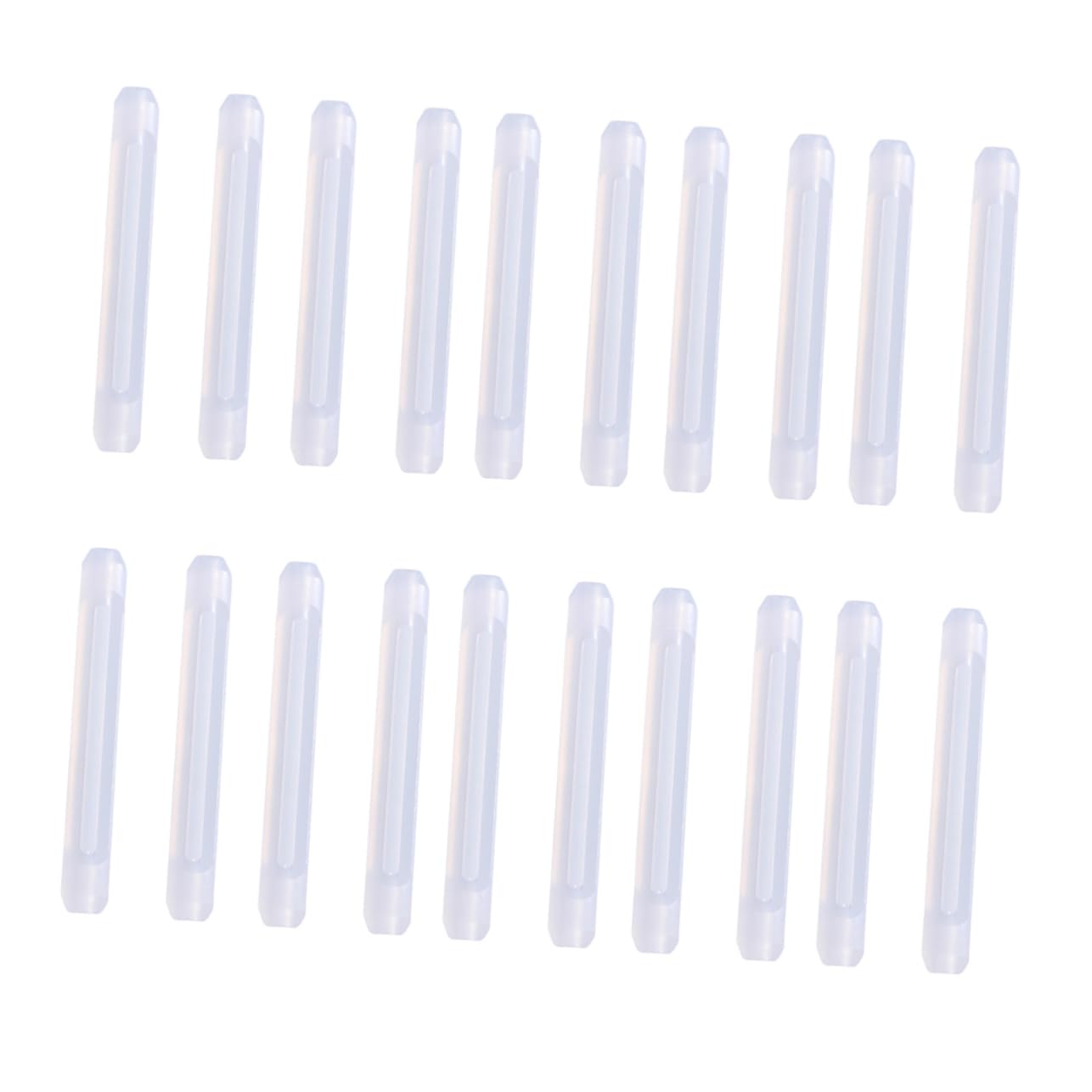 TOVINANNA Flexible Anti-Slip Glasses Sleeve 10 Pairs Silicone Temple Covers Eyeglass Temple Sleeve for Safety Goggles