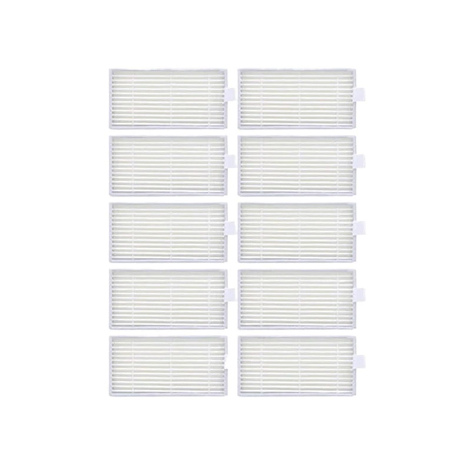 Filter Mop Cloth 10pcs Mesh ，Compatible for Ilife， V5s Life V5 Pro X5 V3L V3S V50 Replacement for Replace