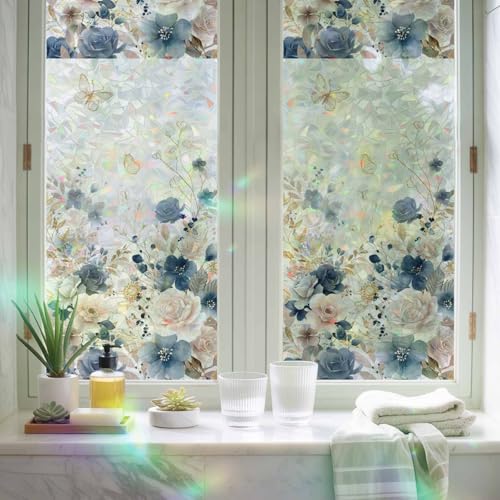 Película para ventana con efecto arcoíris de 17.7x39.3 pulgadas miniatura 5