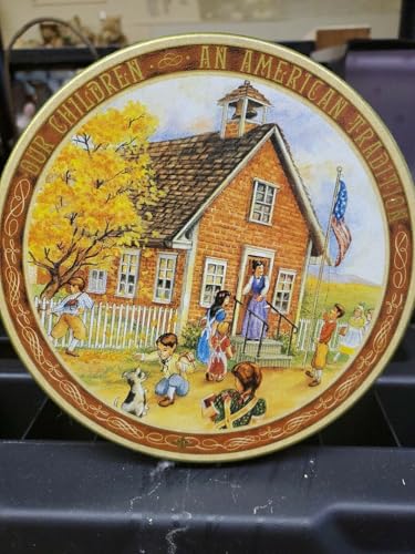 Our Children an American Tradition Round Tin (Lid Doesn't Open