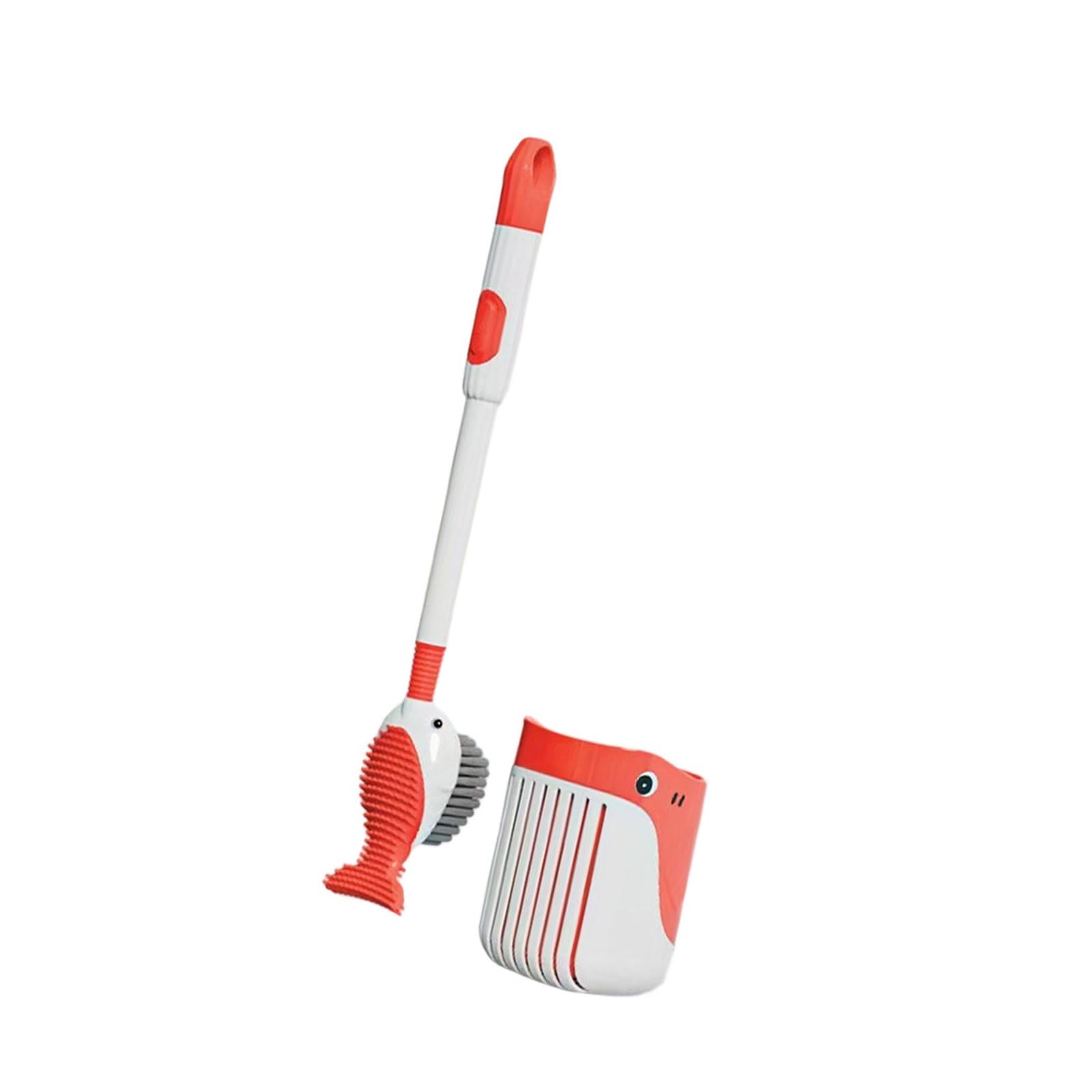 Handle Toilet Brush and Holder Bowl Dispenser Liquid with Stand for Bathroom Accessories Bowl Cleaner
