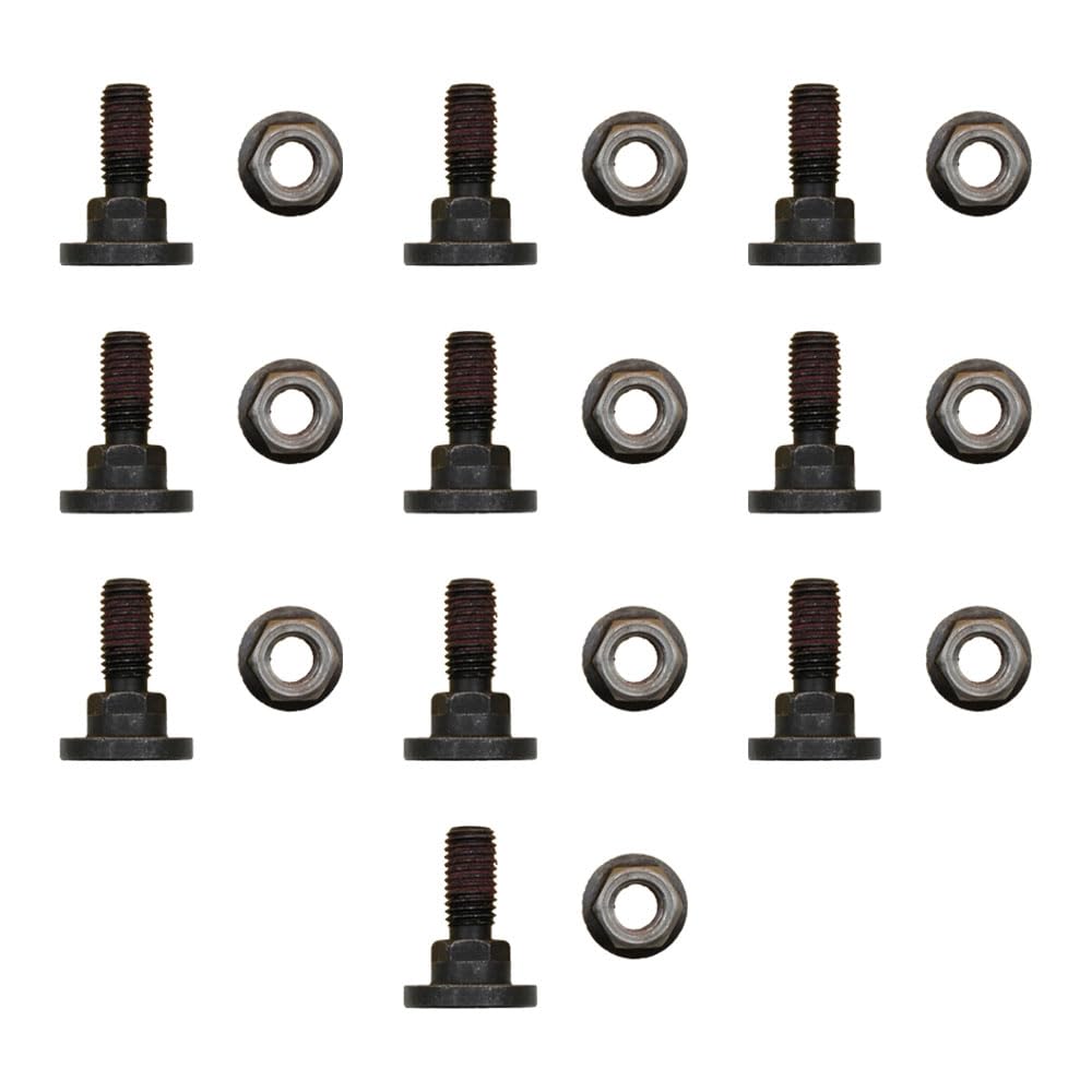 Disc Mower Blade Bolt Kit 56115800 (10) Bolts & (10) Nuts Fits Kuhn Disc Mowers
