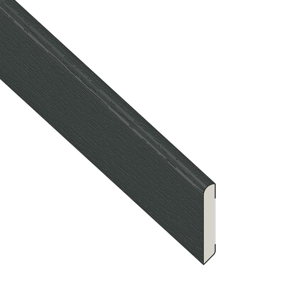 UPVC Plastic Trim 45mm x 5m - Anthracite Grey Architrave Skirting Board/Window Finishing Trim