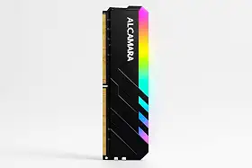Memória RAM ALCAMARA RGB 8GB (01x8GB) DDR4 3200MHz DIMM 1,2V, Perfeito Desempenho para Computadores Desktop e Jogos