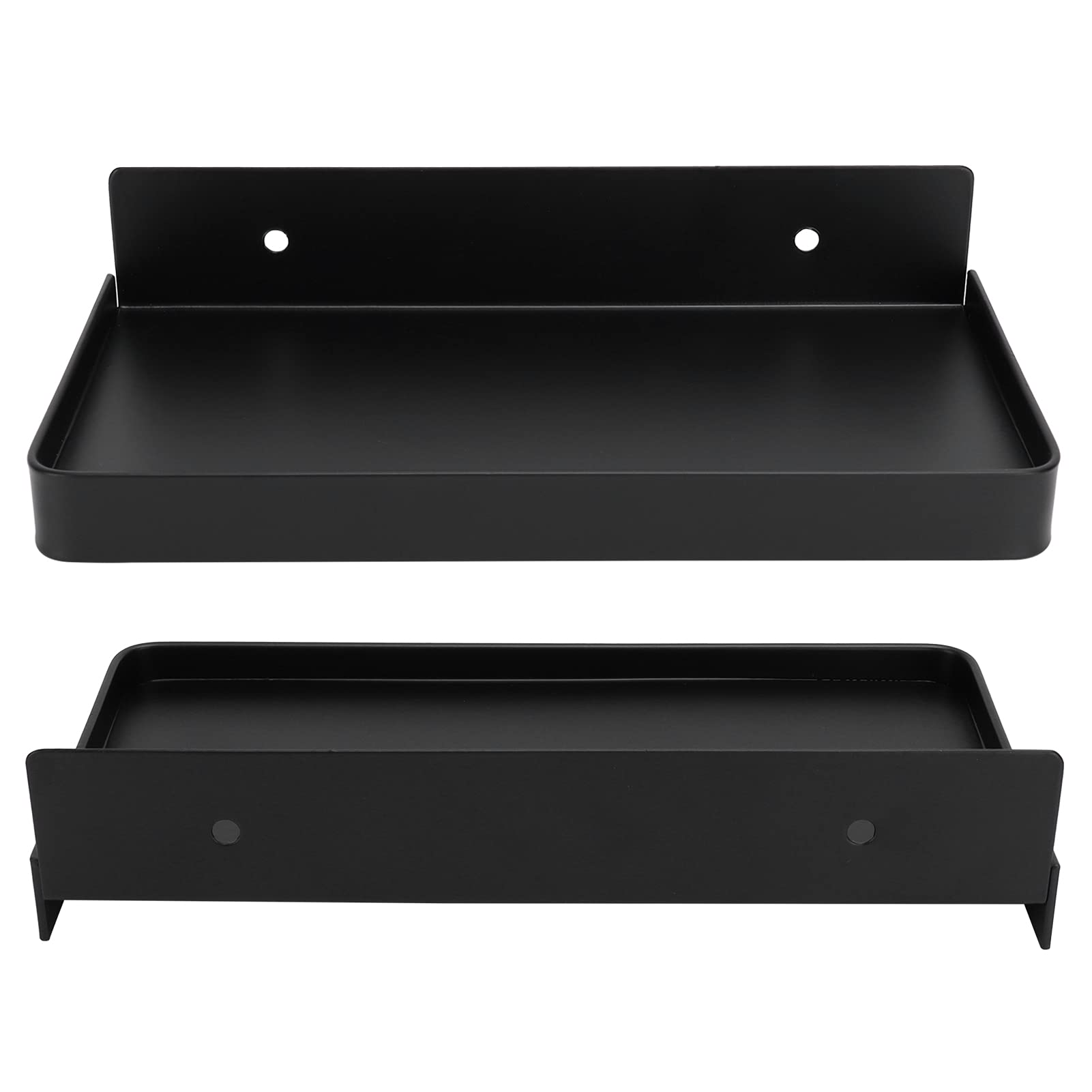 Ejoyous Porta Telefono in Acciaio Inox per Bagno, 185x90mm (BLACK)