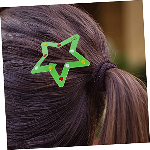 FRCOLOR 50 Pçs Grampos De Cabelo De Metal Estrela Grampos De Cabelo Para Decoração Estrela Grampos D