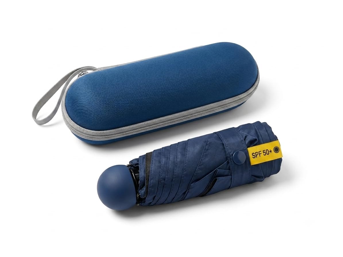 Capsule Umbrella with Carrying Case, Compact & Foldable-image-29