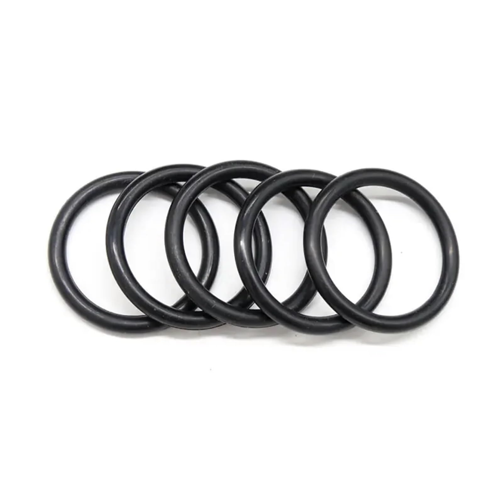 10 pezzi NBR O-ring Guarnizione CS 5mm OD 15~170mm Distanziale in gomma nitrile butadiene Rondella resistente all'olio Forma rotonda Nero(OD 160MM ID 150MM_CS 5.0MM)