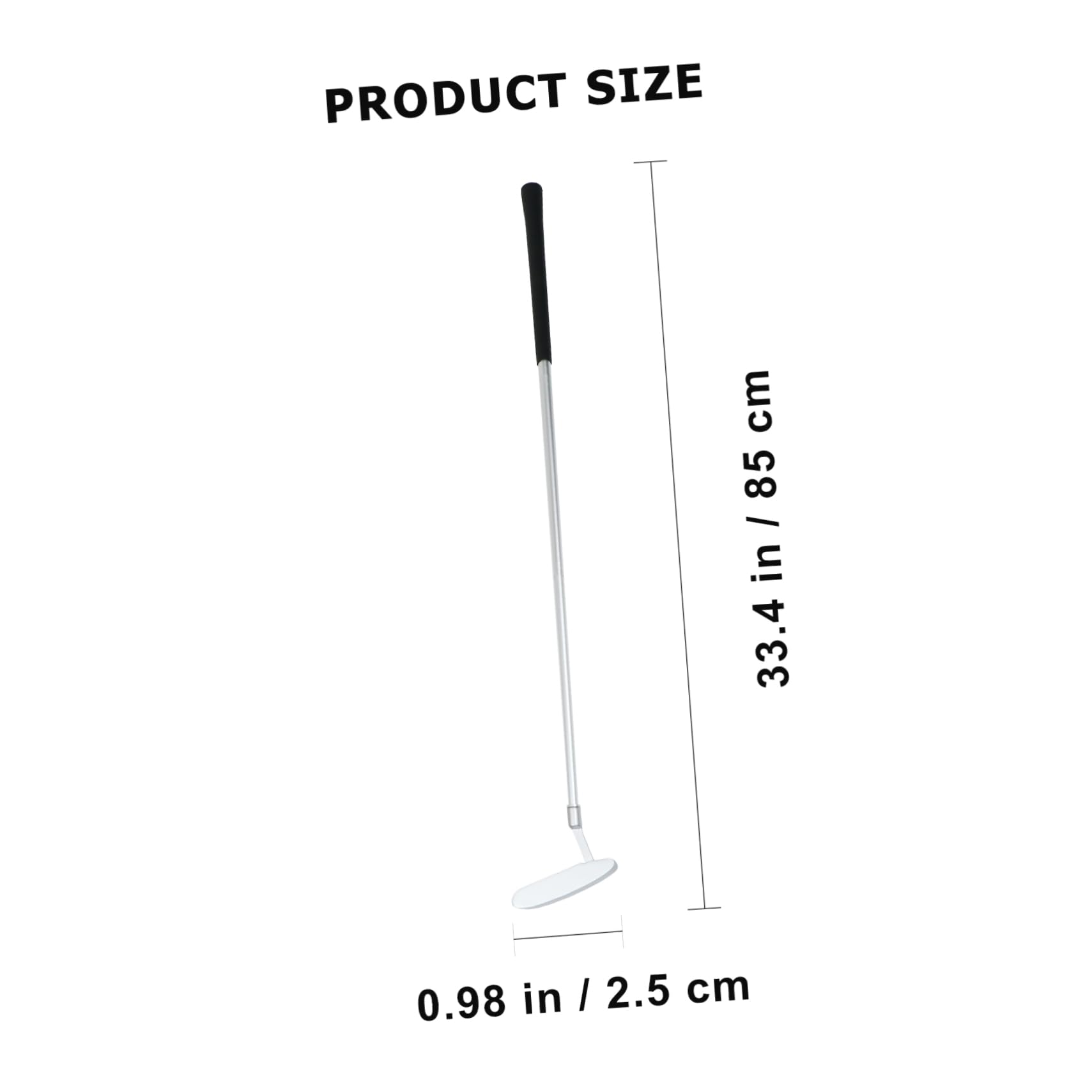 GOOHOCHY Golf Putter Set Men's Golf Gear Detachable Putter Clubs Portable Zinc Alloy Travel Golf Set