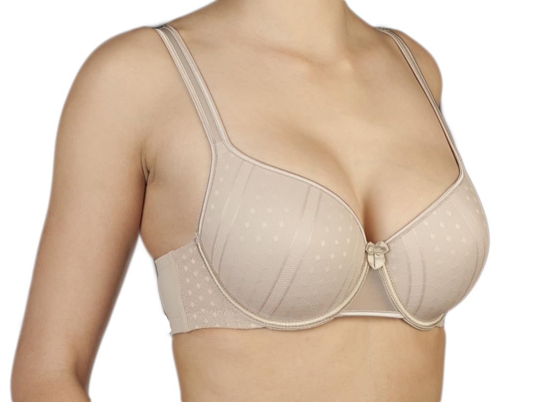 Selente My Secret Reggiseno Coppe Imbottite Taglie Forti Coppe D-I con Salva bucato. Made in EU.