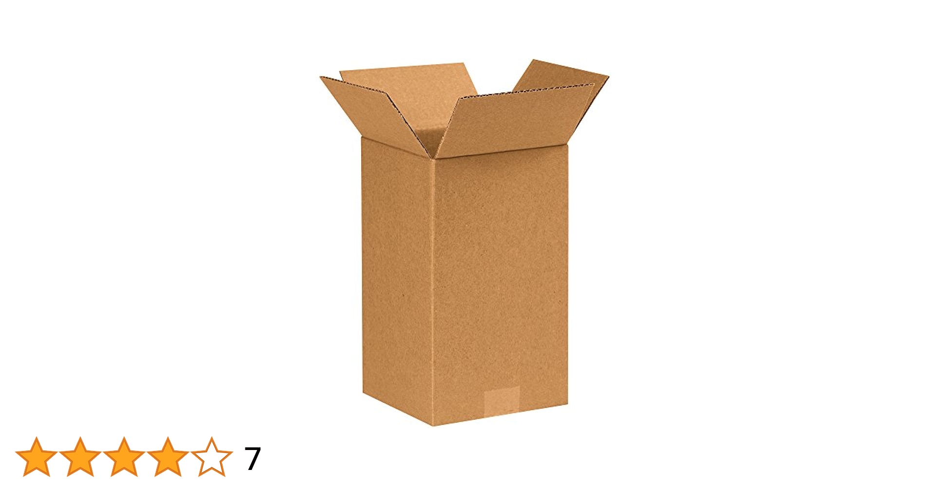 Amazon.co.jp: BOX USA7 x 7 x 14インチ 高さ段ボール箱 長さ7