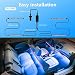 Tira Led Coche Bluetooth, TASMOR Luces Led Coche con 48 Led RGB...