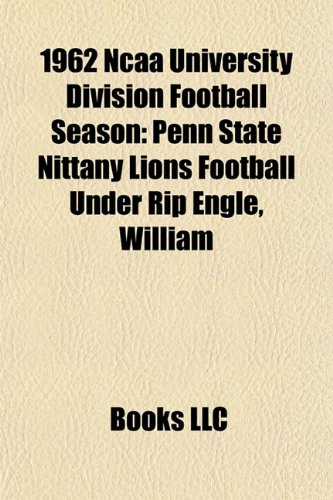 1962 Ncaa University Division Football Season Amazon.in Books