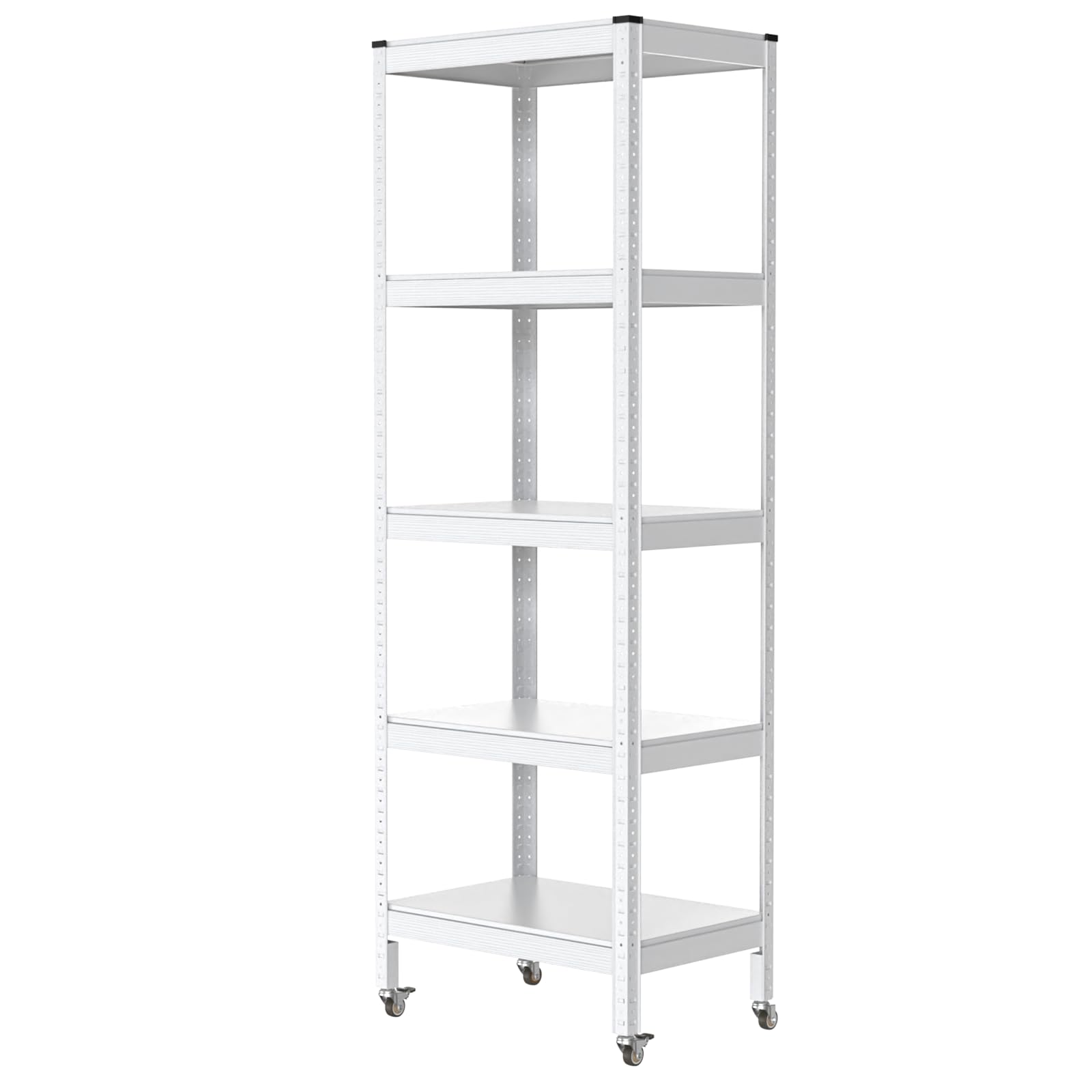 【美品】スチールラック4段　キャスター付き　UNI SELF Amazon｜スチールラック 4段 幅120 奥行き45 高さ125cm キャスター付き