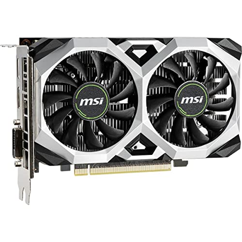 MSI Gaming GeForce GTX 1650 128-Bit HDMI/DP/DVI 4GB GDRR6 HDCP Support DirectX 12 VR Ready OC Graphics Card (GTX 1650 D6 Ventus XS OC) - Image 5