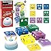 Produktbild Holzwürfel IQ Puzzler, Gesichter Puzzle-Bauwürfel, Emoji Blöcke Holz Lernset, Magische Gesicht-Bausteine Würfelpuzzle Montessori Spielzeug Pärchen Spiel, Expression Puzzle Building Blocks