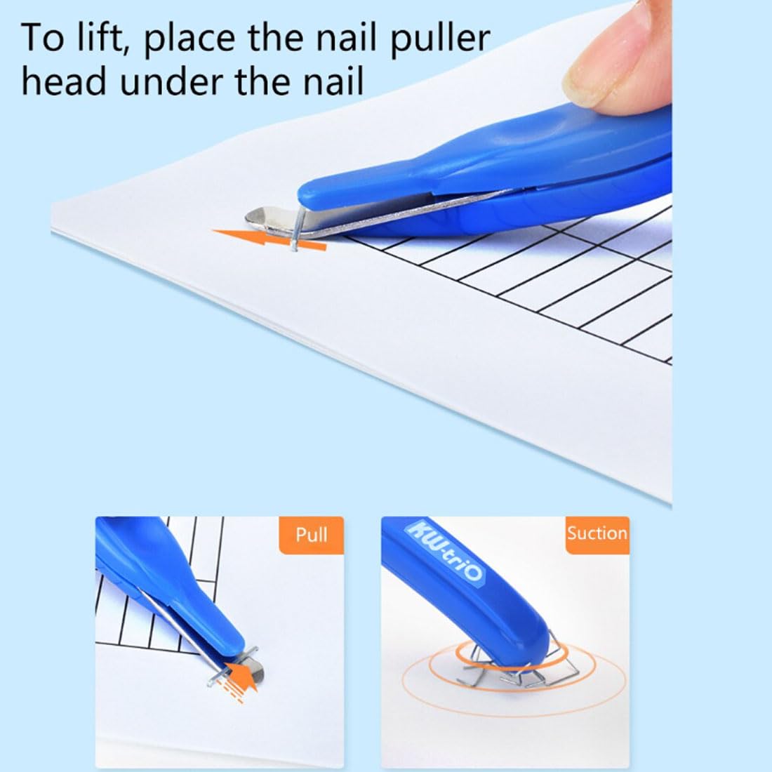 4er Set Tackerklammern-Entferner - Robuste Heftklammerentferner Für Büro & Zuhause