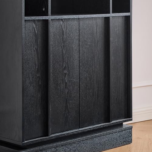 Image of 31.7'' Mid Century Modern Accent Sideboard Storage Cabinet