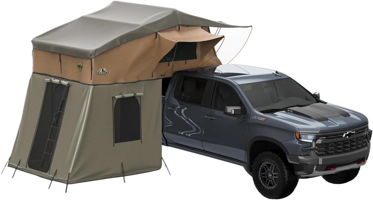 Tuff Stuff Elite Overland Roof Top Tent & Annex Room, 5 Person