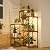 Bamworld Plant Stand Indoor Plant Stands Wood Outdoor Tiered Plant Shelf for Multiple Plants, 3 Tiers 7 Potted Ladder Plant Holder Table Plant Pot Stand for Window Garden Balcony Living Room 05futi