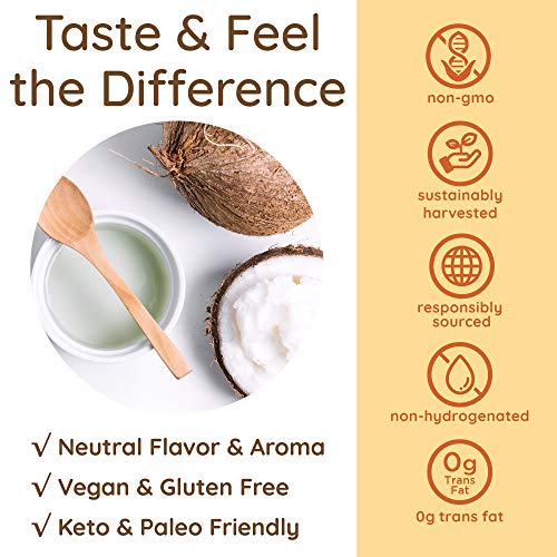 Simply As-Is | Organic Refined Coconut Oil For Cooking, Baking & Beauty | Neutral Flavor & Aroma | Expeller-Pressed | 29 Fl Oz #TOP4